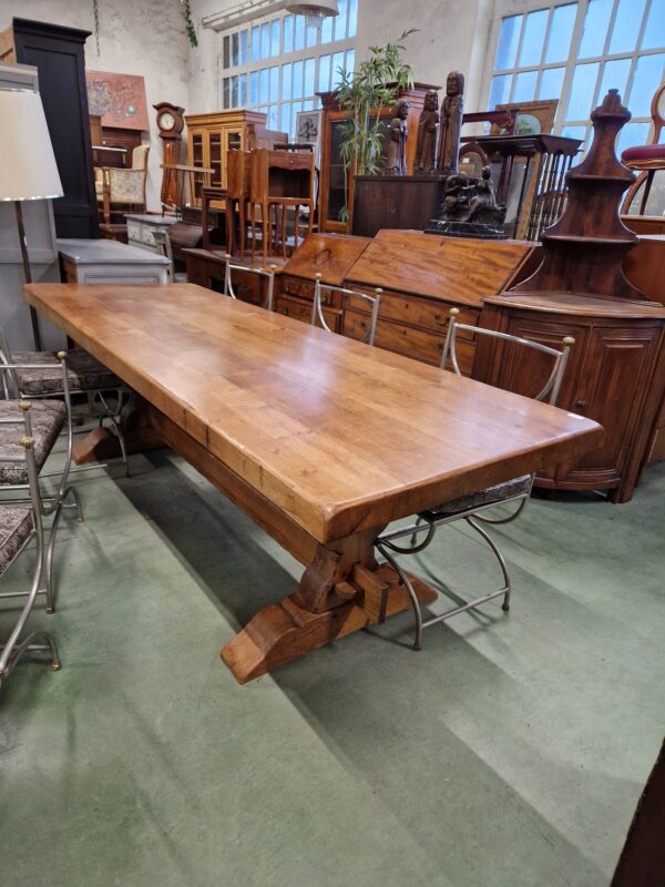 TABLE MONASTERE EN CHENE 250X80cm