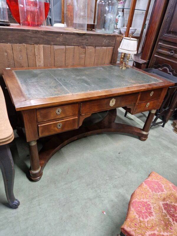 BUREAU DE STYLE EMPIRE EN ACAJOU